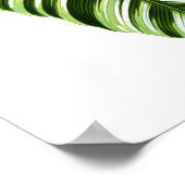 ヴィンテージ植物葉プリント ポスター (角)