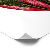 ヴィンテージ植物葉プリント ポスター (角)