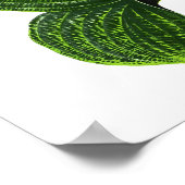 ヴィンテージ植物葉プリント ポスター (角)