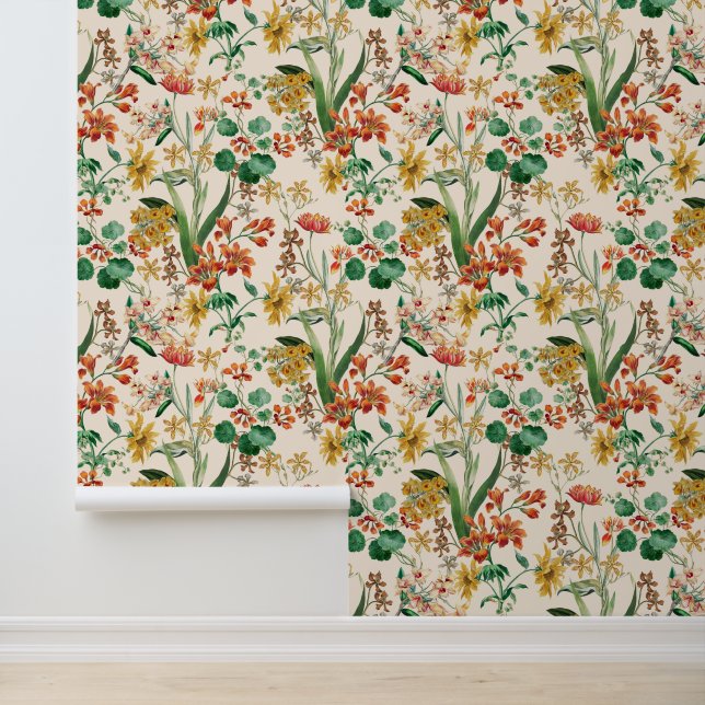 ヴィンテージ植物蘭 壁紙 (アプリケーション)