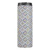 ヴィンテージ植物観賞用タイル単図 タンブラー (裏面)