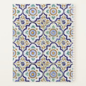 ヴィンテージ植物観賞用タイル単図 プランナー手帳 (裏面)