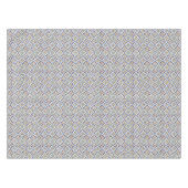 ヴィンテージ植物観賞用タイル模様 テーブルクロス (正面(横))