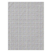 ヴィンテージ植物観賞用タイル模様 テーブルクロス (正面)