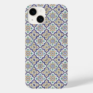 ヴィンテージ植物観賞用タイル模様 Case-Mate iPhone 14ケース