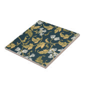 ヴィンテージ植物風情 タイル (側面)