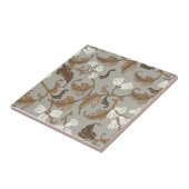 ヴィンテージ植物風情 タイル (側面)