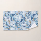 ヴィンテージ植物風情 バスタオルセット (ハンドタオル)