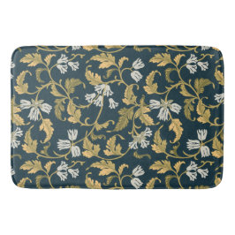 ヴィンテージ植物風情 バスマット