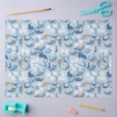 ヴィンテージ植物風情 薄葉紙 (クラフト)