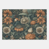 ヴィンテージ植物 ラッピングペーパーシート (正面2)