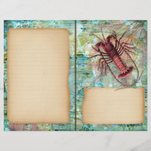 ヴィンテージ検索とロブスター履歴ページ (裏面)