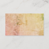 ヴィンテージ検索名刺テンプレートの幾何学的 名刺 (裏面)