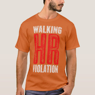 ヴィンテージ検索歩くHR違反 Tシャツ