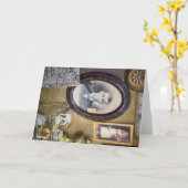 ヴィンテージ検索：アンティークストアコレクション カード (黄色い花)