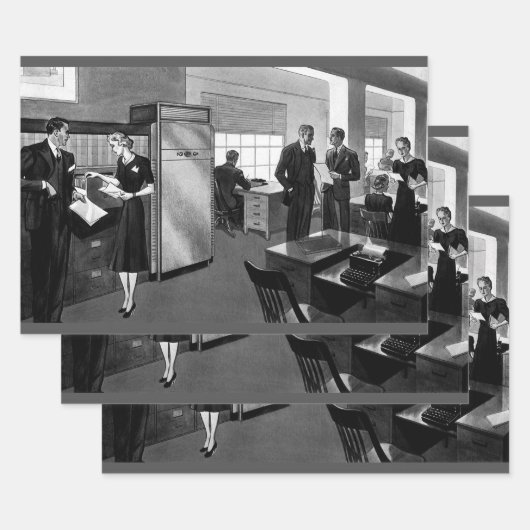 ヴィンテージ業務執行部 ラッピングペーパーシート (セット)