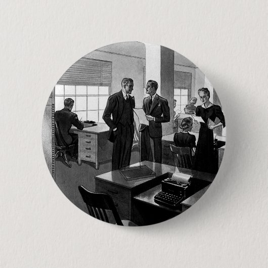 ヴィンテージ業務執行部 缶バッジ (正面)