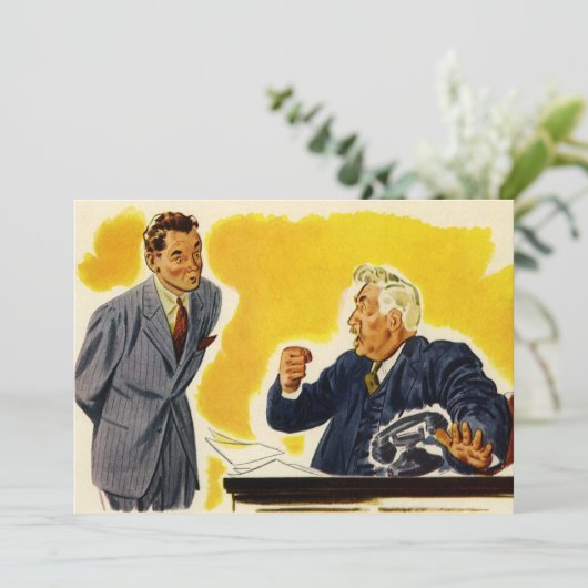 ヴィンテージ業務、不機嫌CEOエグゼクティブボス従業員 (スタンド正面)