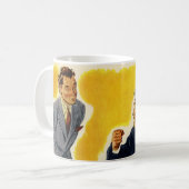 ヴィンテージ業務、不機嫌CEOエグゼクティブボス従業員 コーヒーマグカップ (正面左)