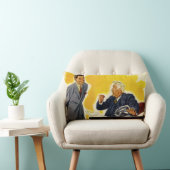 ヴィンテージ業務、不機嫌CEOエグゼクティブボス従業員 ランバークッション (椅子)