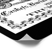 ヴィンテージ業者広告ポスター ポスター (角)