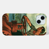 ヴィンテージ業、油タンカー船及び波止場 Case-Mate iPhoneケース (裏面 (横))