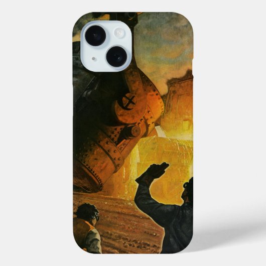 ヴィンテージ業、製鋼業 Case-Mate iPhoneケース (裏面)