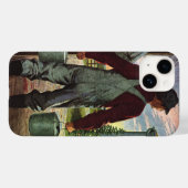 ヴィンテージ業、農園と農家 Case-Mate iPhoneケース (裏面 (横))