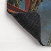 ヴィンテージ業、鉄鋼建築 マウスパッド (コーナー)