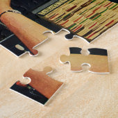 ヴィンテージ業、電話交換機 ジグソーパズル (側面)