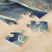 ヴィンテージ極熊、北極海産生物 ジグソーパズル (側面)