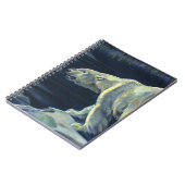 ヴィンテージ極熊、北極海産生物 ノートブック (左側)