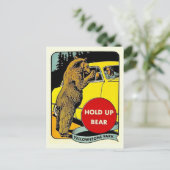 ヴィンテージ楽しいイエローストーン公園 ポストカード (スタンド正面)