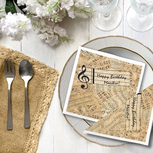 ヴィンテージ楽曲IDE389 スタンダードカクテルナプキン