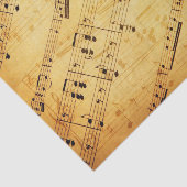 ヴィンテージ楽譜ティッシュペーパー 薄葉紙 (詳細)