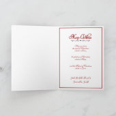 ヴィンテージ楽譜ハークザヘラルドエンジェルス歌 シーズンカード (内部)