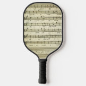 ヴィンテージ楽譜、アンティークミュージカルスコア1810 ピックルボールラケット (裏面)