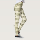 ヴィンテージ楽譜、アンティーク音楽スコア 1810 レギンス (右)
