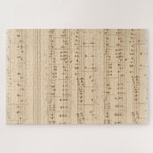 ヴィンテージ楽譜 ジグソーパズル (横)