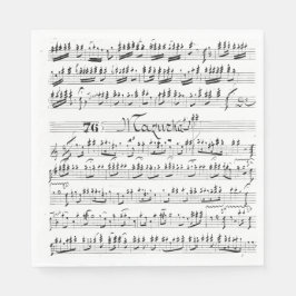 ヴィンテージ楽譜 スタンダードランチョンナプキン