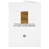 ヴィンテージ楽譜：ヨハン・セバスチャン・バッハ (裏面)