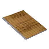 ヴィンテージ楽譜:ヨハン・セバスチャン・バッハ ノートブック (右側)