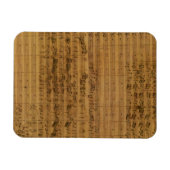 ヴィンテージ楽譜：ヨハン・セバスチャン・バッハ マグネット (横)