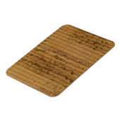 ヴィンテージ楽譜：ヨハン・セバスチャン・バッハ マグネット (左側)