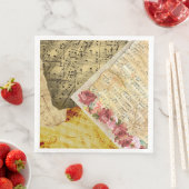 ヴィンテージ楽譜、楽譜、ピアノバラ (インサイチュ)