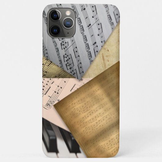 ヴィンテージ楽譜 Case-Mate iPhoneケース (裏面)