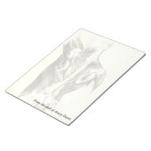 ヴィンテージ構造 |バックマッスル（1852年頃） ノートパッド (アングル)