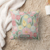 ヴィンテージ様々なステージの開花 クッション (ブランケット)