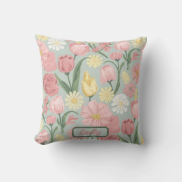 ヴィンテージ様々なステージの開花 クッション