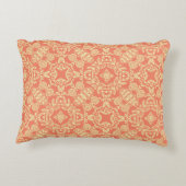 ヴィンテージ様式の明るく暖かい背景 アクセントクッション (裏面)